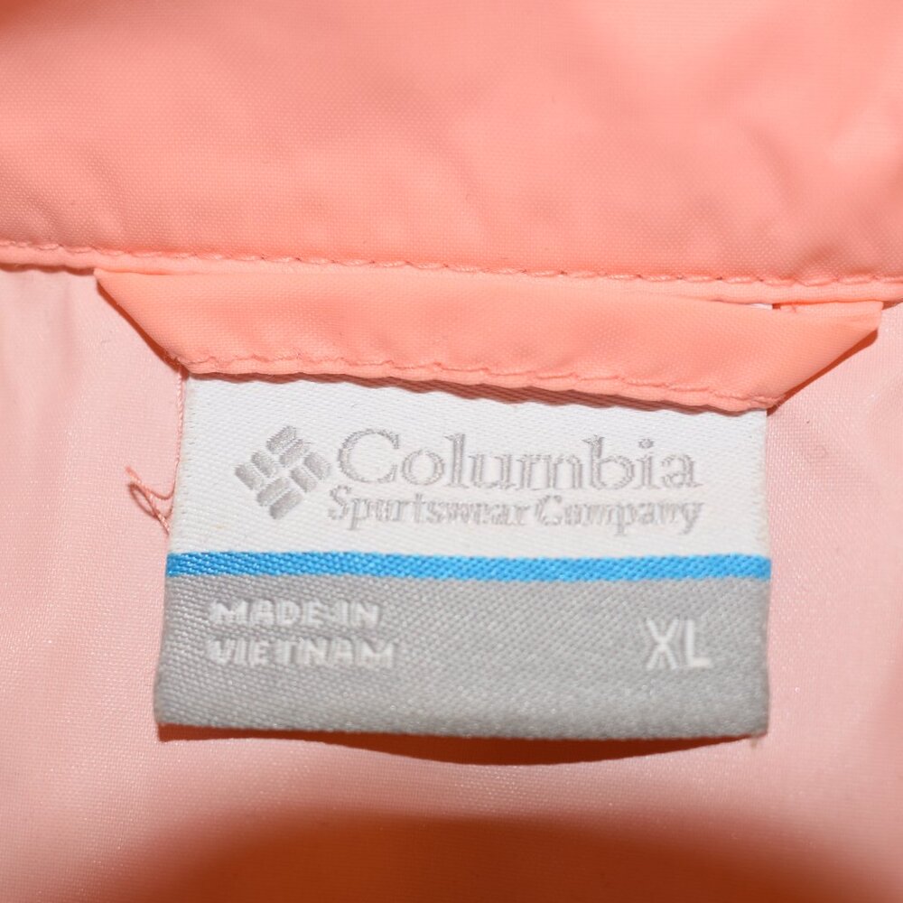 Columbia Flash Forward Coral Windbreaker, Water-resistant - Women's Size XL - Picture 3 of 4